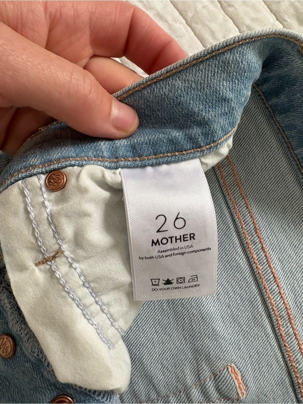 Mother denim shorts - Picture 2 of 5